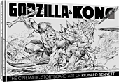 Godzilla - Godzilla & Kong: The Cinematic Storyboard Art of Richard Bennett Hardcover Book