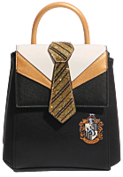 Harry Potter - Hufflepuff School Uniform 8” Faux Leather Mini Backpack