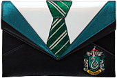 Harry Potter - Slytherin School Uniform 9” Faux Leather Flap Clutch