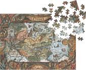 Dragon Age - World of Thedas Map 1000 Piece Deluxe Jigsaw Puzzle