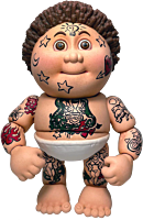 Garbage Pail Kids - Tattoo Lou GPK Classics 6" Action Figure (Wave 1)