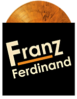 Franz Ferdinand - Franz Ferdinand 20th Anniversary LP Vinyl Record (Black & Orange Swirl Coloured Vinyl)