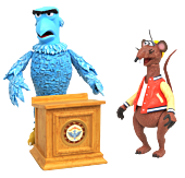 The Muppets - Sam the Eagle & Rizzo 7” Scale Deluxe Action Figure 2-Pack