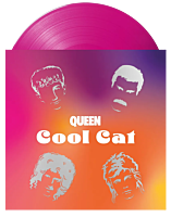 Queen - Cool Cat 7" Single Vinyl Record (2024 Record Store Day Exclusive Translucent Pink Coloured Vinyl)