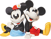 Mickey Mouse - Mickey & Minnie Ceramic Salt & Pepper Shaker Set