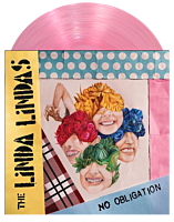 The Linda Lindas - No Obligation LP Vinyl Record (Indie Exclusive Translucent Pink Coloured Vinyl)