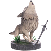 Dark Souls - The Great Grey Wolf Sif SD 9” PVC Statue