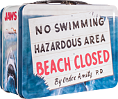 Jaws - Beach Closed Tin Lunch Box