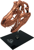 Jurassic Park - Bronze T-Rex Skull 6" Scaled Prop Replica