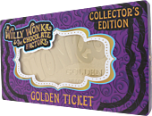 Willy Wonka & the Chocolate Factory (1971) - Golden Ticket Collector's Edition Metal Prop Replica