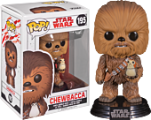 Star Wars Episode VIII: The Last Jedi - Chewbacca with Porg Pop! Vinyl Figure 