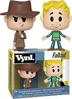 Fallout - Mysterious Stranger & Adamantium Skeleton Vynl. Vinyl Figure 2-Pack