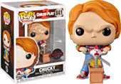 Child's Play 2 - Chucky with Giant Scissors & Jack in the Box Funko Pop! Vinyl Figure.