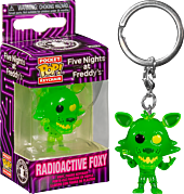 Five Nights at Freddy’s AR: Special Delivery - Radioactive Foxy Pocket Pop! Vinyl Keychain