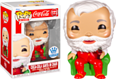 Coca-Cola - Coca-Cola Santa in Chair Pop! Vinyl Figure (Funko / Popcultcha Exclusive)