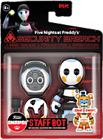 Five Night's at Freddy's: Security Breach - Staff Bot Snaps! 3" Action Figure
