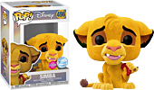 The Lion King (1994) - Simba Flocked Pop! Vinyl Figure (Popcultcha Exclusive)