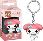 Hello Kitty - My Melody with Flower Pocket Pop! Keychain