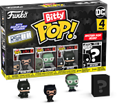 Batman - The Batman, Selina Kyle, The Riddler & Mystery Series 02 Bitty Pop! Vinyl Figure 4-Pack