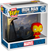 Iron Man - Iron Man (Avengers Tower) Bitty Pop! Deluxe Vinyl Figure