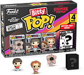 Stranger Things - Demogorgon, Will, Barb & Mystery Bitty Pop! Vinyl Figure 4-Pack