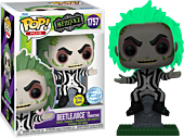 Beetlejuice - Beetlejuice on Tombstone Glow in the Dark Pop! Vinyl Figure