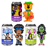 Funko SODA - Jimi Hendrix, Yogi Bear & She-Hulk SODA Vinyl Figure Bundle (2022 Funkon Convention Exclusive) (Set of 3)