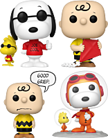 Peanuts - Good Grief, Charlie Brown Pop! Vinyl Figure Bundle (Set of 4)