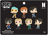 BTS - Band Members Enamel Pop! Pin 7-Pack