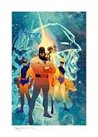 Future Quest - Space Ghost: Future Quest Fine Art Print by Bill Sienkiewicz