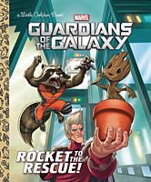 Guardians of the Galaxy - Rocket to the Rescue! Little Golden Book Hardcover