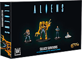 Aliens - Another Glorious Day in the Corps: Sulaco Survivors Unpainted Miniature Figure 4-Pack