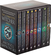 The Witcher - The Complete Witcher Series by Andrezej Sapkowski Paperback Book Box Set