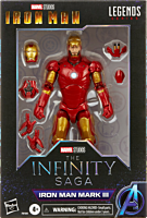Iron Man (2008) - Iron Man Mark III Infinity Saga Marvel Legends 6” Scale Action Figure