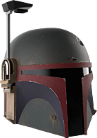 Star Wars: The Mandalorian - Boba Fett Premium Electronic The Black Series 1:1 Scale Life-Size Helmet Replica