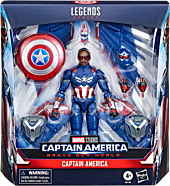 Captain America: Brave New World - Captain America Marvel Legends Deluxe 6" Scale Action Figure