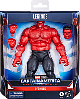 Captain America: Brave New World - Red Hulk Marvel Legends Deluxe 6" Scale Action Figure