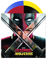 Deadpool & Wolverine Original Motion Picture Soundtrack 2xLP Vinyl Record (Red/Black & Yellow/Blue Coloured Vinyl)