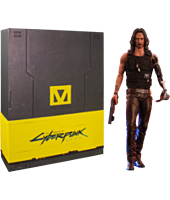 Cyberpunk 2077 - Johnny Silverhand 1/6th Scale Action Figure & The World of Cyberpunk 2077 Limited Edition Book Bundle (Set of 2)