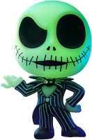 The Nightmare Before Christmas - Jack Skellington Glow-in-the-Dark Cosbaby (XL) Hot Toys Figure