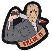 Friday the 13th - Jason Voorhees ‘Killin’ It’ Embroidered Patch