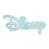 Disney - Blue Disney Neon Sign