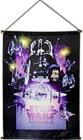 Star Wars Episode V: The Empire Strikes Back - Movie Poster Satin Banner