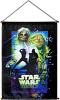 Star Wars Episode VI: Return of the Jedi - Movie Poster Satin Banner