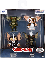 Gremlins - Gremlin, Gizmo, Mohawk & Stripe Metalfigs 2.5" Die-Cast Figure 4-Pack