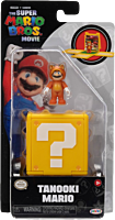 The Super Mario Bros. Movie (2023) - Tanooki Mario Mini Figure with Question Block