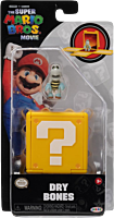 The Super Mario Bros. Movie (2023) - Dry Bones Mini Figure with Question Block