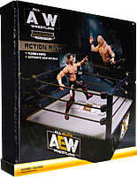 AEW: All Elite Wrestling - Medium Wrestling Ring Unrivaled Collection Action Figure Playset