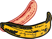 Andy Warhol - Peeled Banana Enamel Pin