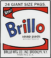 Andy Warhol - Brillo Box Enamel Pin